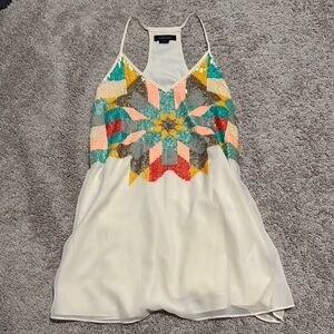 Marciano Colorful Sequin Dress XS